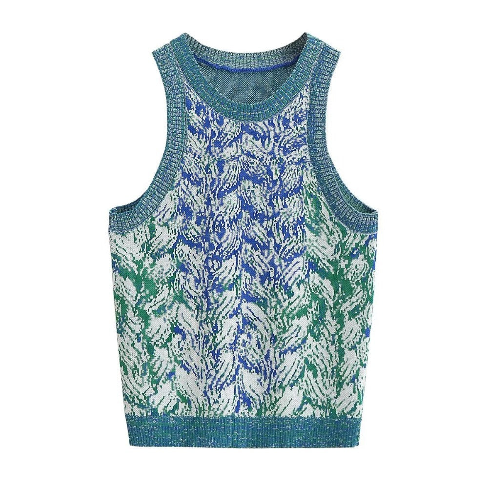 Gradient Knitted Tank Top